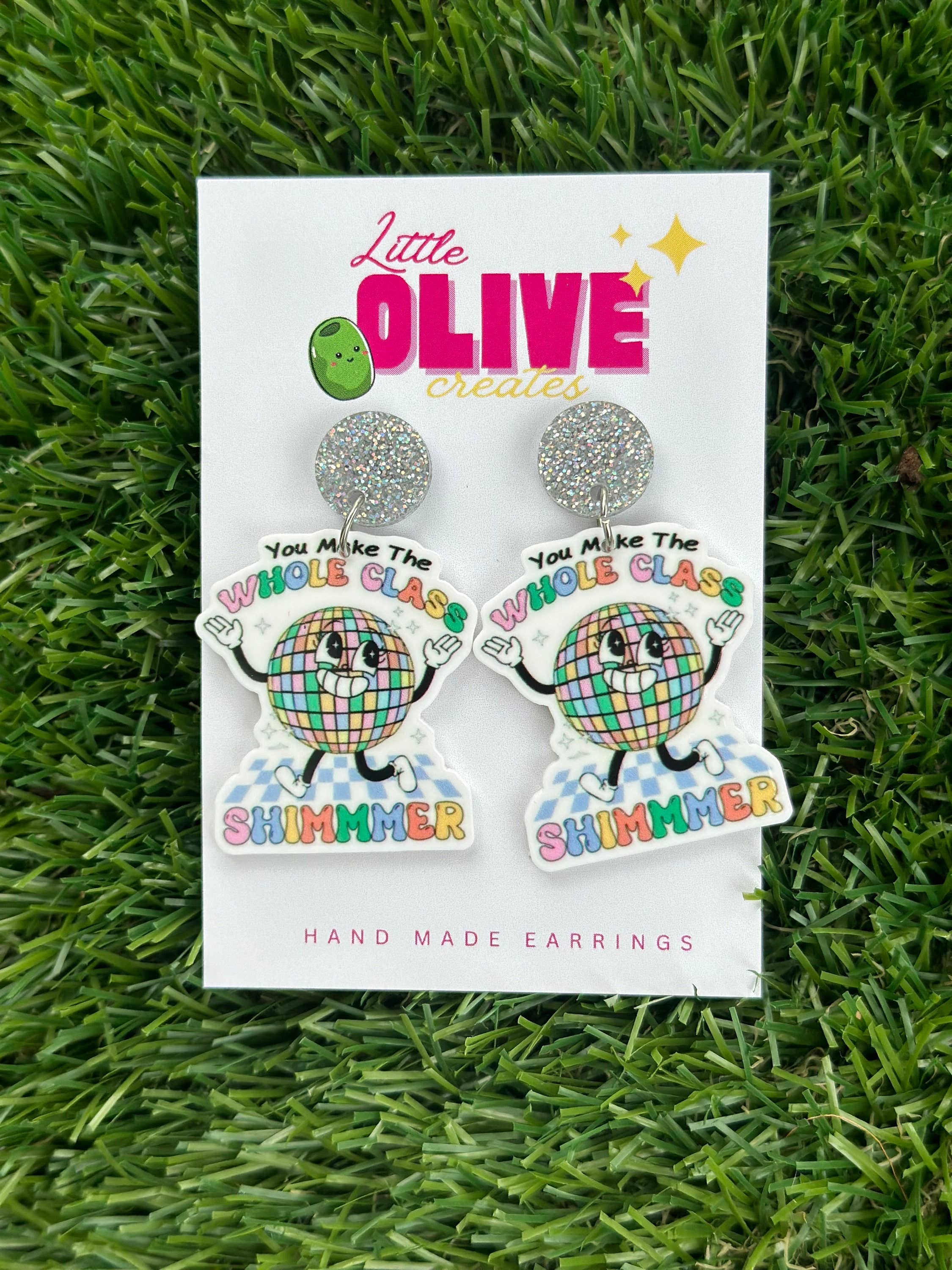 You make the whole class shimmer Earrings: Taylor Swift Inspired