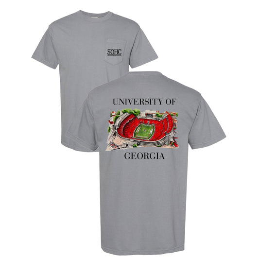 Between The Hedges Comfort Color Tee