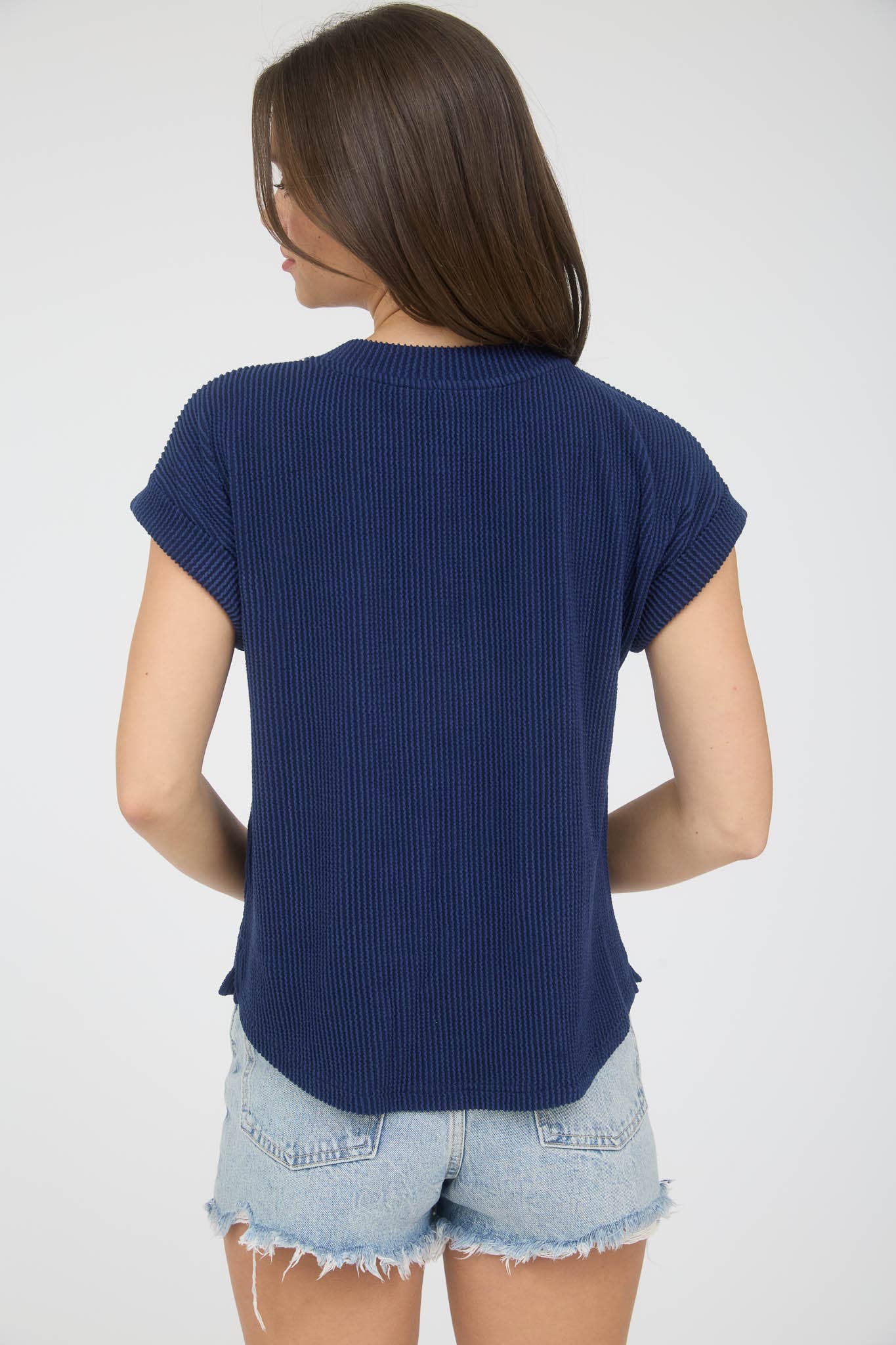 FLORIDA SHORT SLEEVE SWEATER KNIT TEE