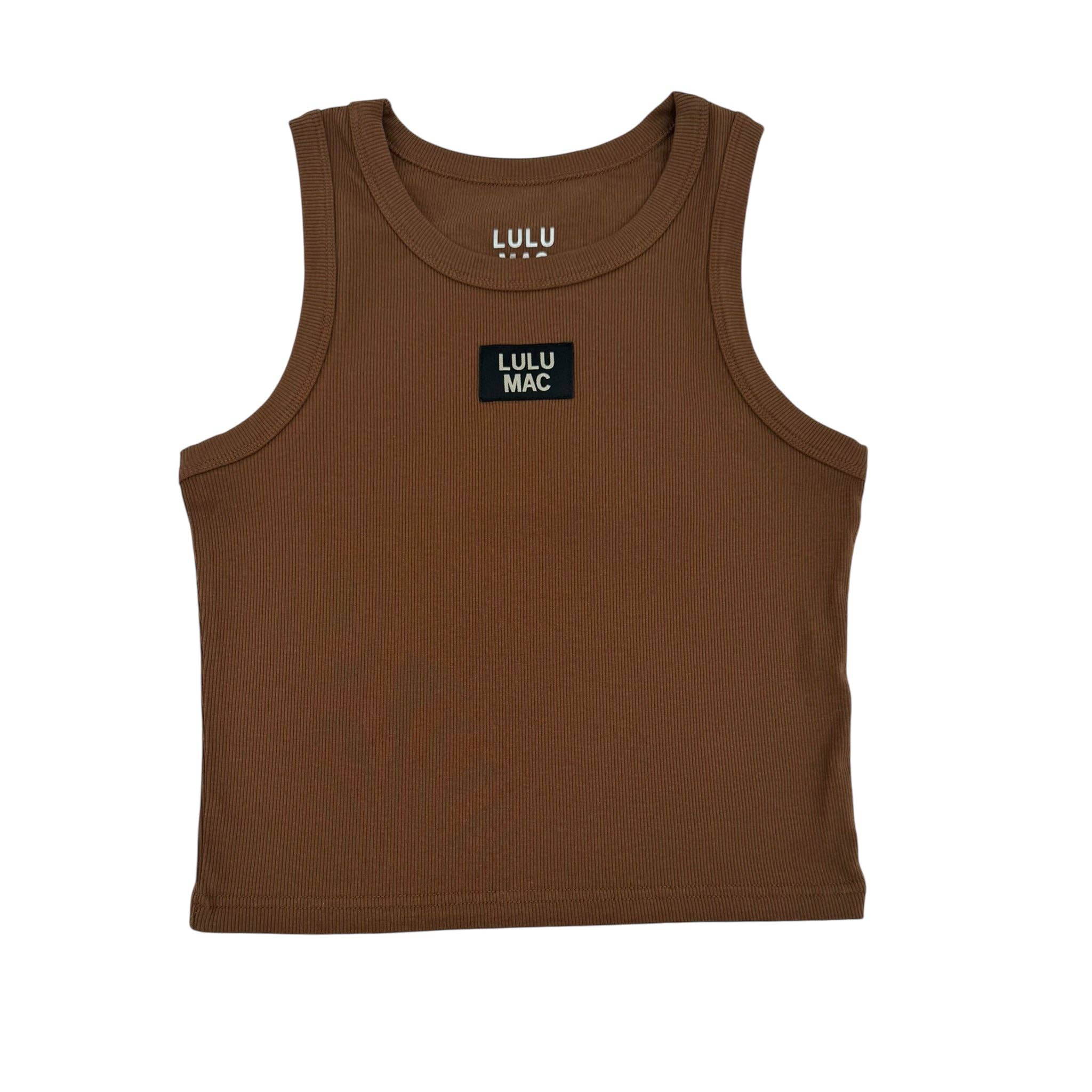 LULU MAC OG TANK- BROWN