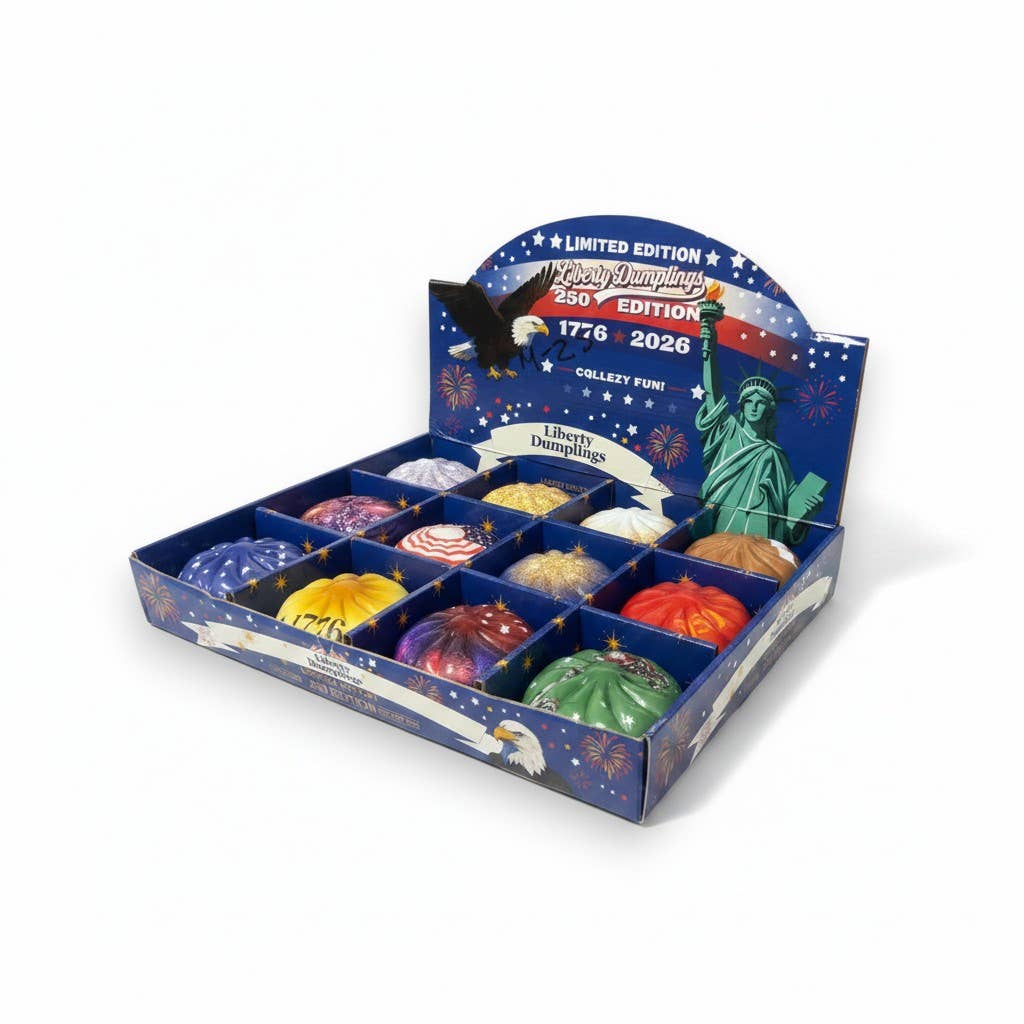 Limited Edition Dumplings: Celebrating 250 Years of America- slow rise not filled