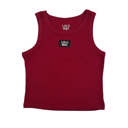 LULU MAC OG TANK- MAROON