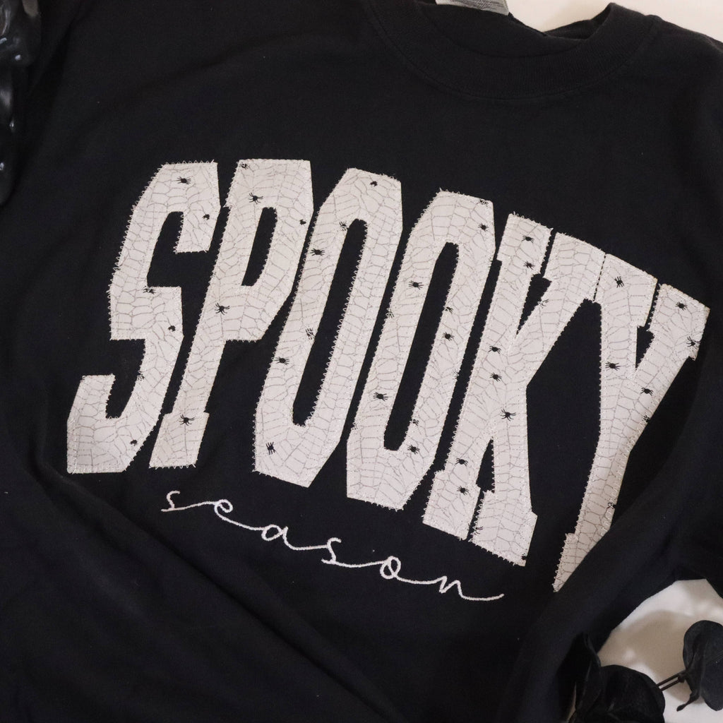 Halloween Spooky Season Short Sleeve: Large