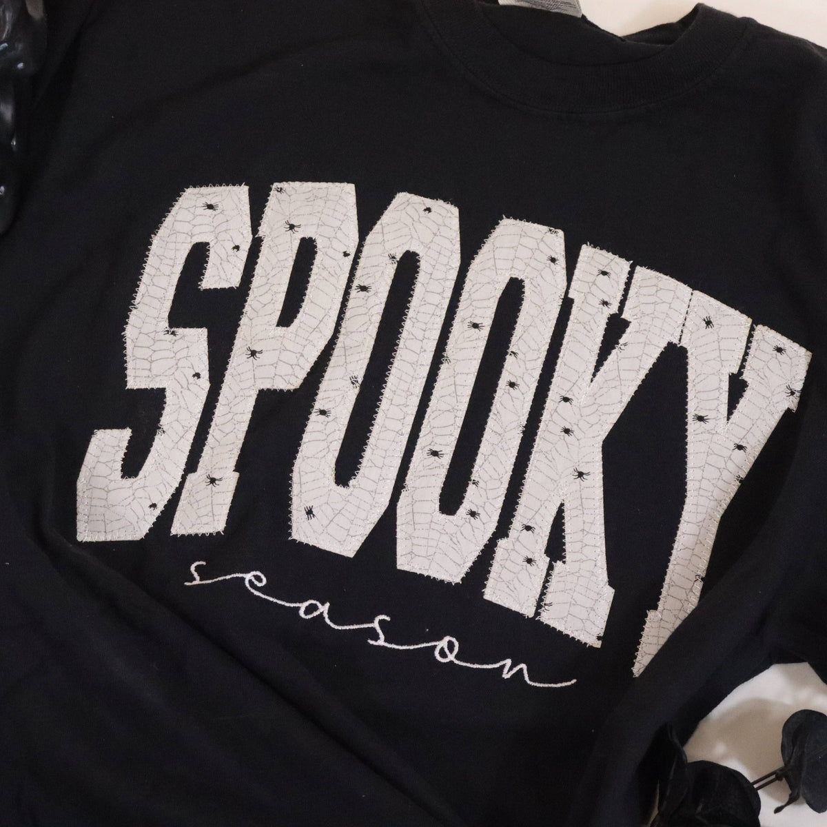 Halloween Spooky Season Short Sleeve: Large