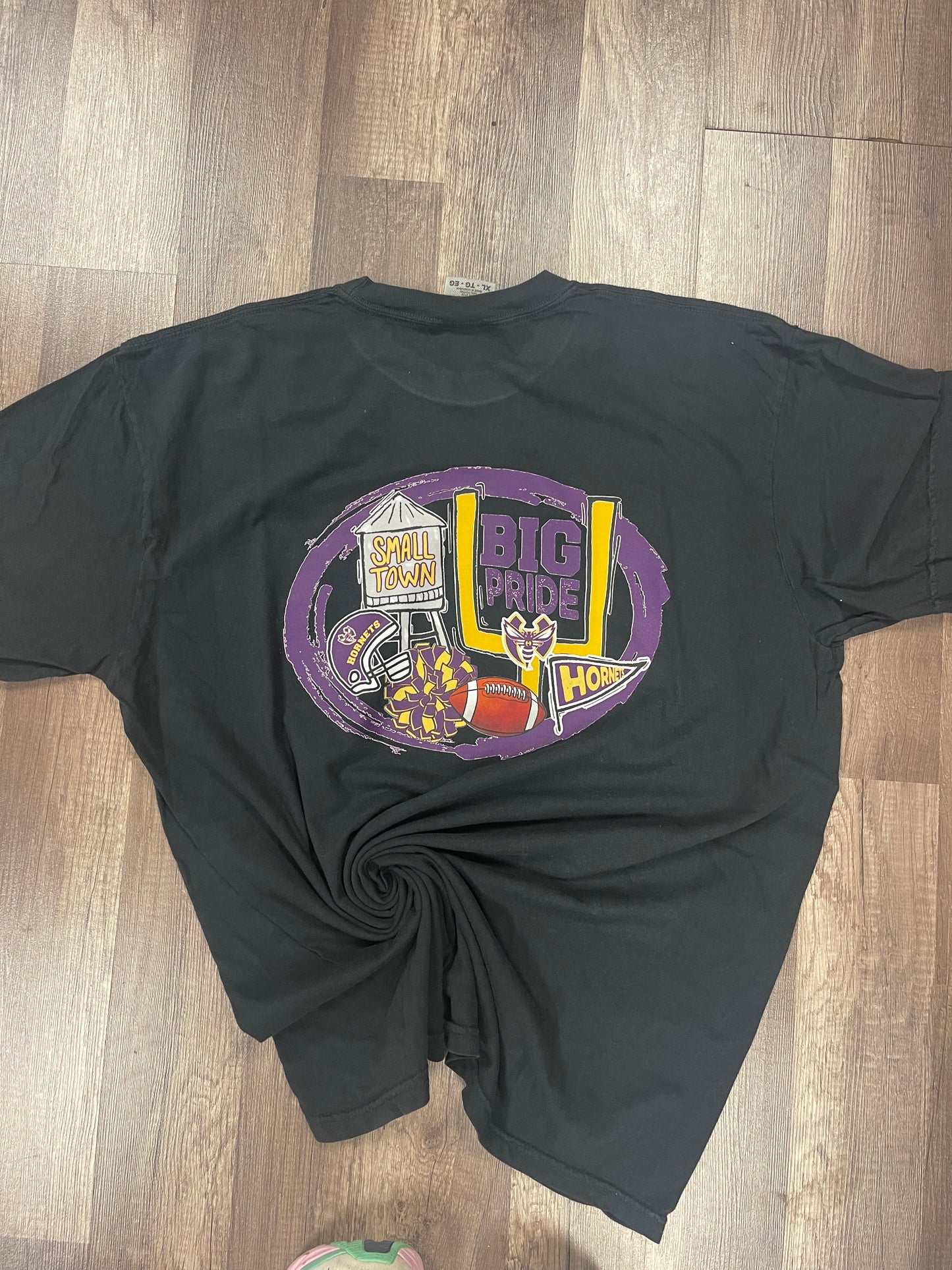 Hornets Small Town Big Pride cc tee