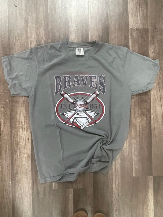 Braves Vintage Diamond Tee