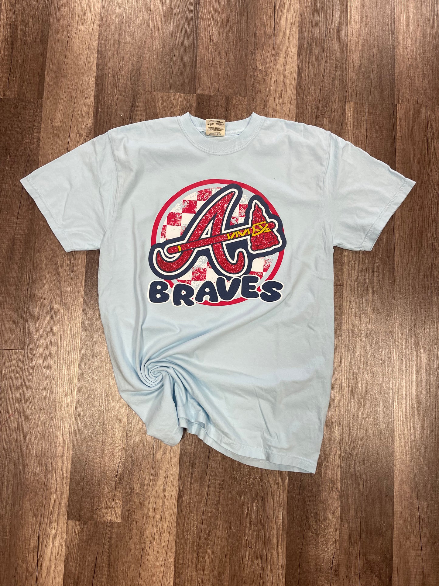 Braves A Checkered Circle Tee