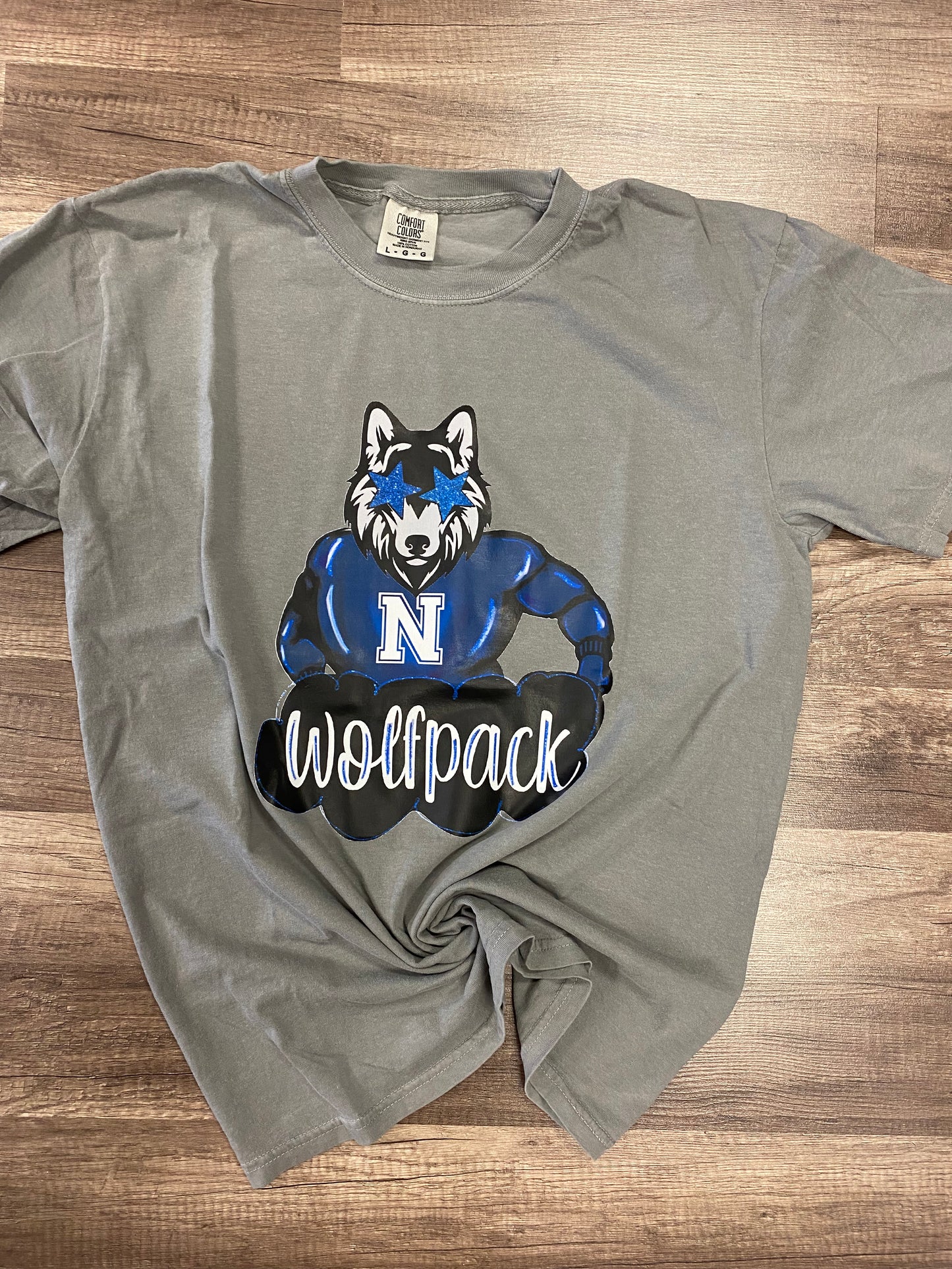 Wolfpack Mascot cc tee