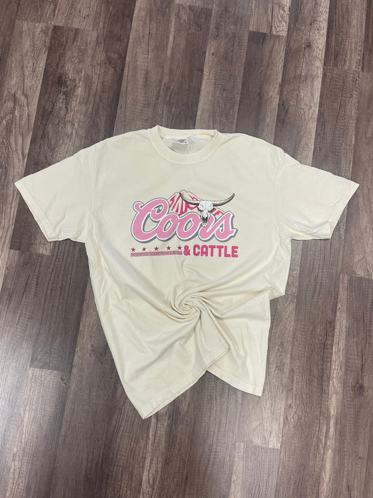 Coors and Cattle cc tee