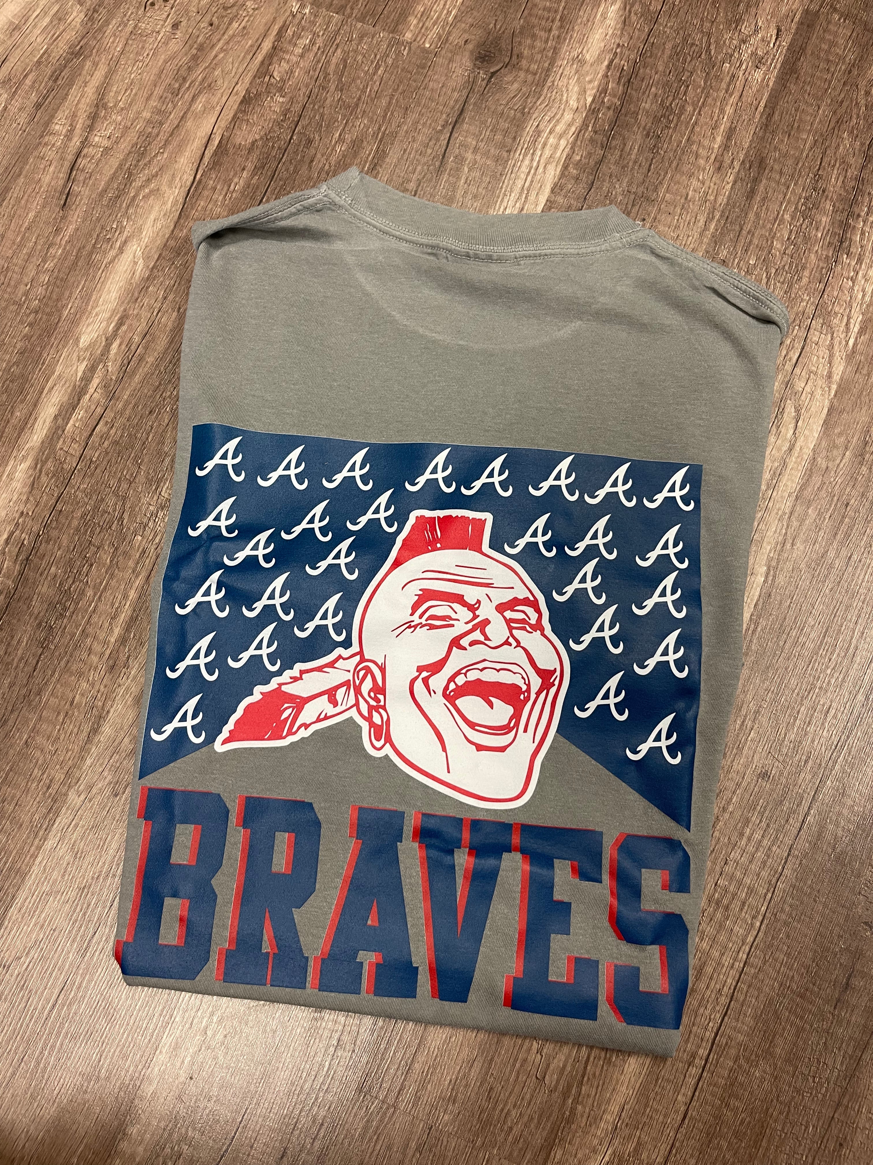 Braves Chief comfort color tee