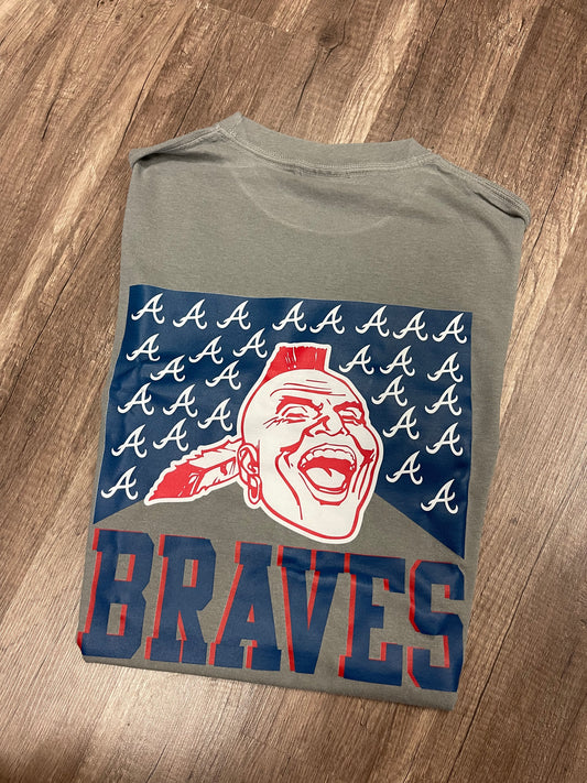Braves Chief Front/Back Tee