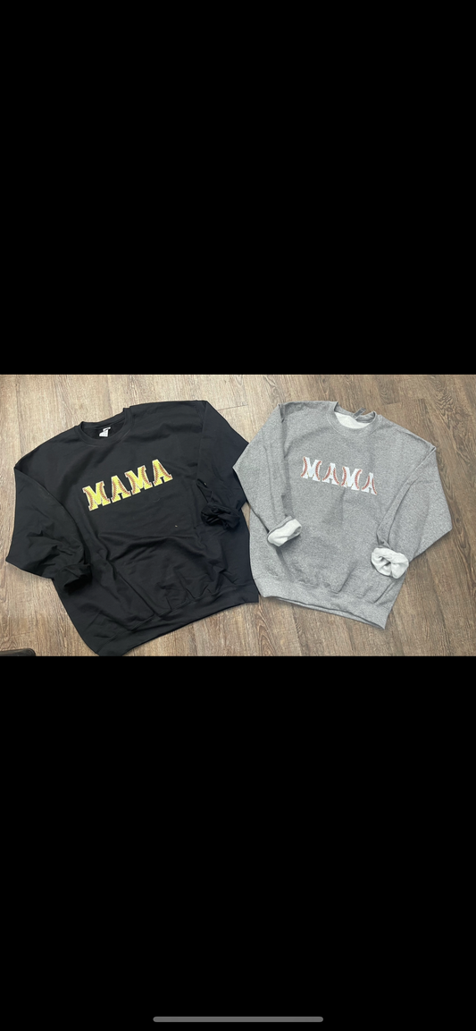 MAMA softball/Baseball sweatshirts